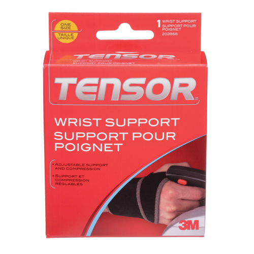 Tensor Wrist Support, Neoprene, One Size Equipment World