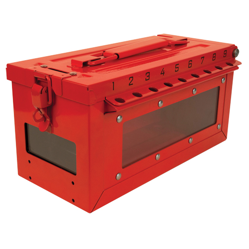 Small Group Lock Box, Red Equipment World