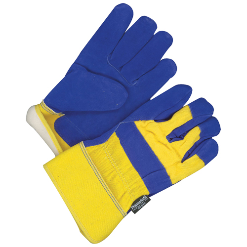 Fitter Gloves, One Size, Grain Cowhide Palm, Thinsulate Inner Lining Equipment World