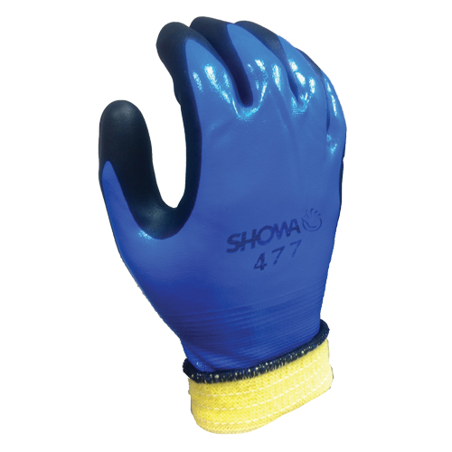 Coated Gloves, Large, Foam Nitrile Coating, 12 Gauge, Nylon Shell Equipment World