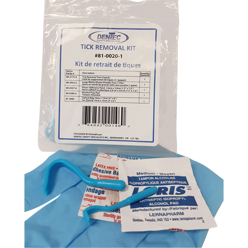 Tick Safety Kit, Class 1 Medical Device, Wallet Equipment World