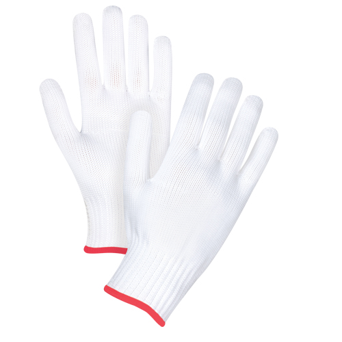 Seamless String Knit Gloves, Polyester, 10 Gauge, Small Equipment World