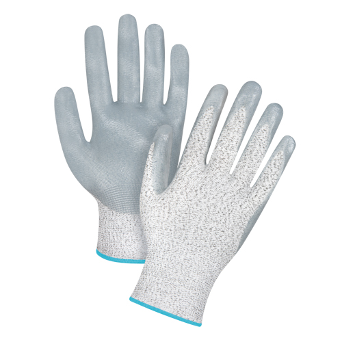 High-Performance Cut-Resistant Gloves, Size X-Large/10, 13 Gauge, Nitrile Coated, HPPE Shell, ANSI/ISEA 105 Level 4/EN 388 Level 5 Equipment World