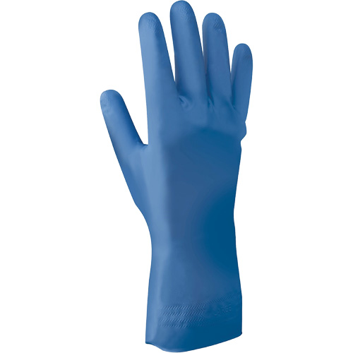 Gants jetables r&eacute;sistants aux produits chimiques, Taille 2T-Grand/11, 12" lo, Nitrile, 9 mils Equipment World