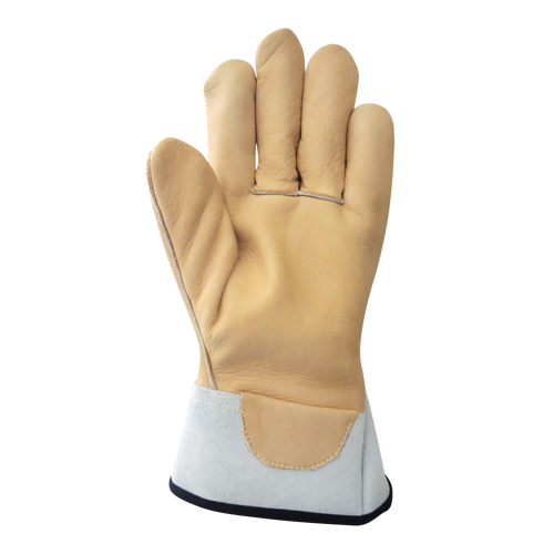 Lineman's Gloves, Small, Grain Cowhide Palm Equipment World