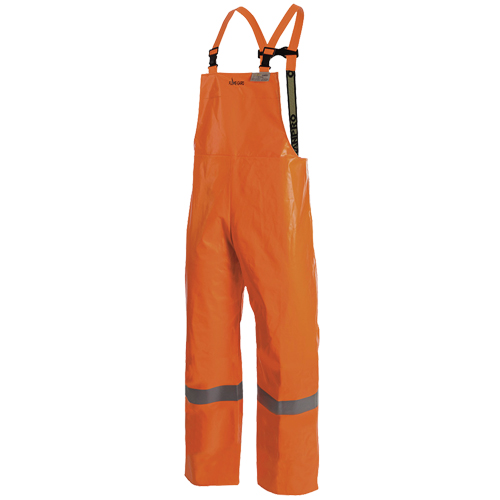 P162 041 Utili-Gard&reg; FR Bib Pant, Small, High Visibility Orange Equipment World