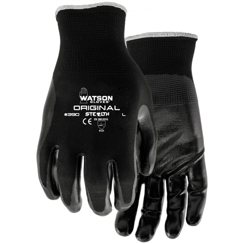 Stealth Original Coated Gloves, 7/Small, Nitrile Coating, 13 Gauge, Nylon Shell Equipment World
