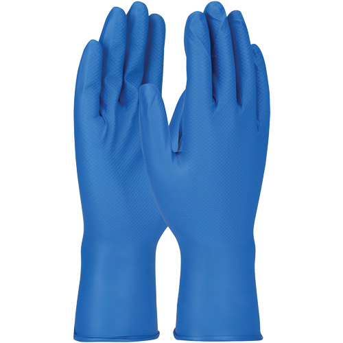 Grippaz Gloves, Small, Nitrile, 8-mil, Powder-Free, Blue Equipment World