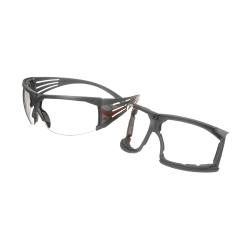 SecureFit 600 Series Safety Glasses with Gasket, Grey/Indoor/Outdoor Lens, Anti-Fog, ANSI Z87+/Meets/Exceeds CSA Z94.3 Equipment World
