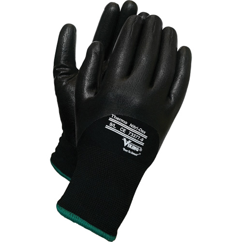 Thermo Nitri-Dex Gloves, 8/Medium, Nitrile Coating, 15 Gauge, Nylon Shell Equipment World