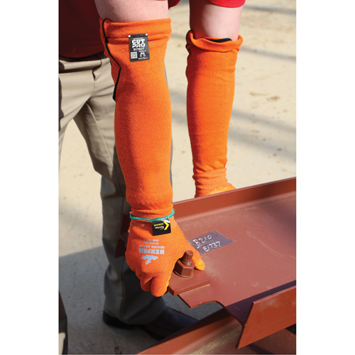 Memphis&reg; Sleeves, Kevlar&reg;, 18", ASTM ANSI Level A5, Orange Equipment World