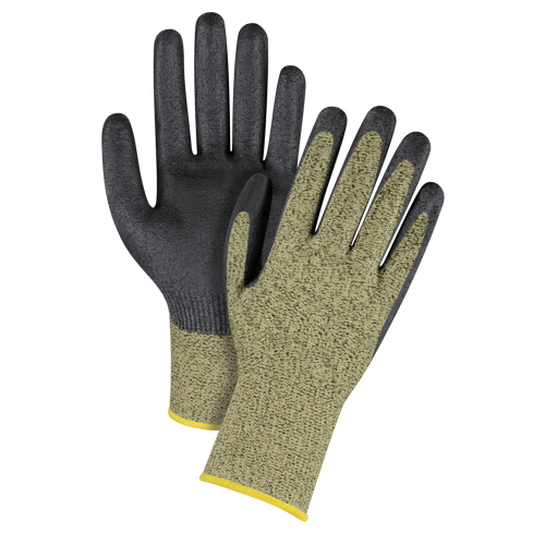 Breathable Coated Gloves, Size 6/X-Small, 13 Gauge, Foam Nitrile Coated, Aramid Shell, ASTM ANSI Level A6 Equipment World