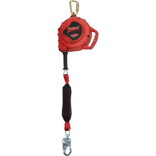 Rebel Self-Retracting Lifeline, 33', Galvanized Steel, Swivel Equipment World
