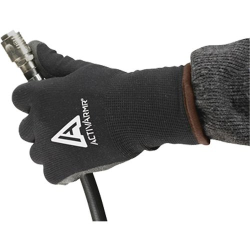 ActivArmr&reg; 97-631 Medium-Duty Thermal Gloves, 7/Small, Foam PVC Coating, 10 Gauge, Nylon Shell Equipment World