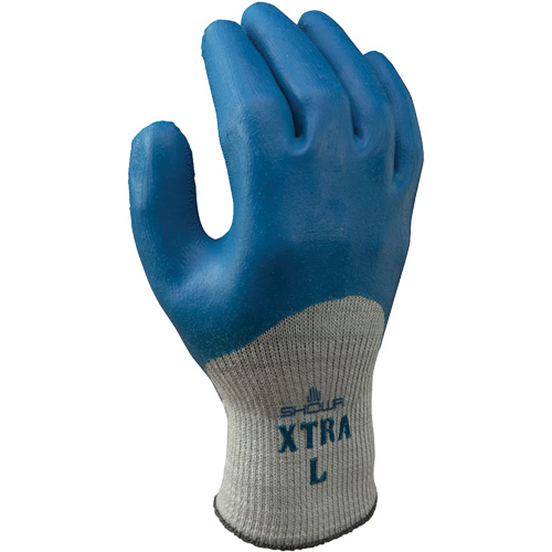 ATLAS 305 Seamless Dipped Gloves, 7/Small, Rubber Latex Coating, 10 Gauge, Polyester/Cotton Shell Equipment World