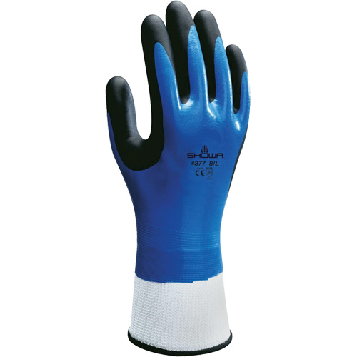 Gants enduits antichocs 377-IP, 7/Moyen, Paume en Synth&eacute;tique, Poignet &eacute;lastique/Poignet en tricot Equipment World