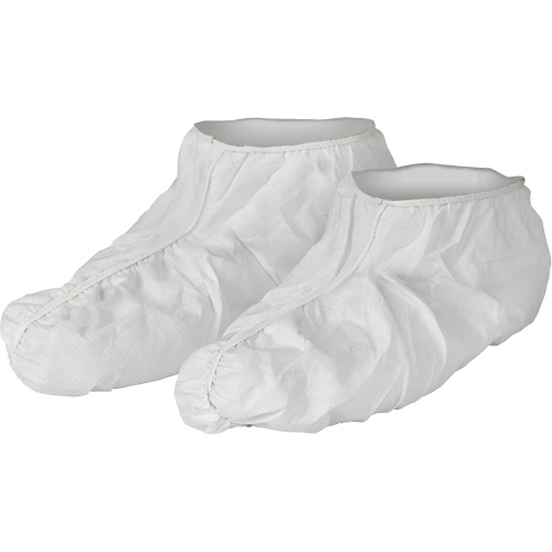 KleenGuard A40 Shoe Covers, One Size, Microporous, White Equipment World