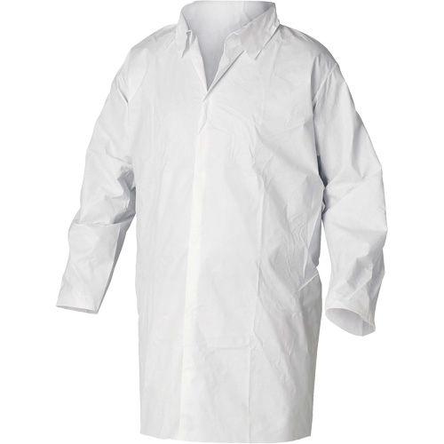 KleenGuard A20 Lab Coats, SMS, White, X-Large Equipment World