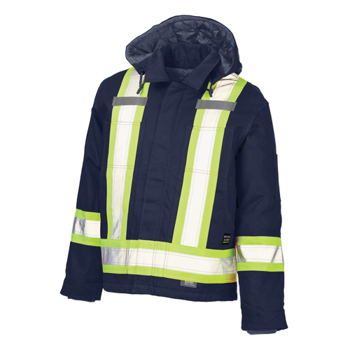 Safety Jacket, Navy Blue, Large Equipment World