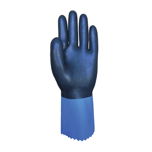 Gants enti&egrave;rement tremp&eacute;s et r&eacute;sistants aux produits chimiques Summitech, Taille Petit/7, 11,8" lo, Chloropr&egrave;ne, Doublure en Poly-coton, 59 mils Equipment World