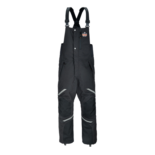 N-Ferno 6471 Thermal Bib Overalls, Men's, Small, Black Equipment World