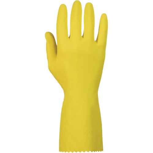 Gants ChemStop, Taille Petit/7, 12" lo, Latex, Doublure en Ouat&eacute;e, 12 mils Equipment World