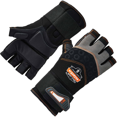 ProFlex&reg; 910 Impact Glove, Small, Synthetic Palm, Hook & Loop Cuff Equipment World