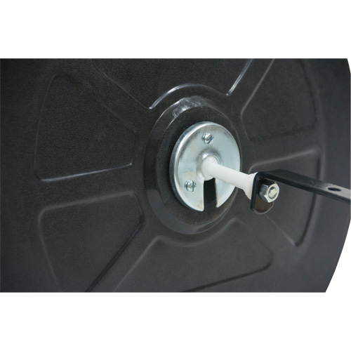 Roundtangular Convex Mirror with Bracket, 12" H x 18" W, Indoor/Outdoor Equipment World