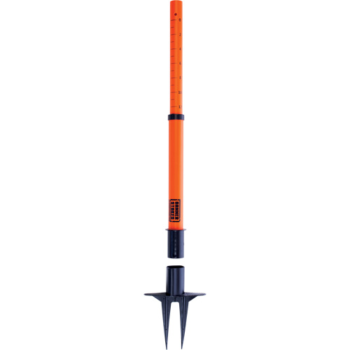 PLUS Barrier Posts, 42" High, Orange Equipment World