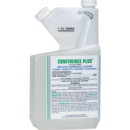 Confidence Plus Germicidal Respirator Cleaner, Liquid Equipment World