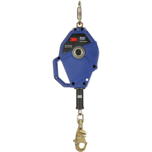 Smart Lock Self-Retracting Lifeline, 20', Galvanized Steel, Swivel Equipment World