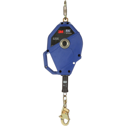 Smart Lock Self-Retracting Lifeline, 50', Galvanized Steel, Swivel Equipment World