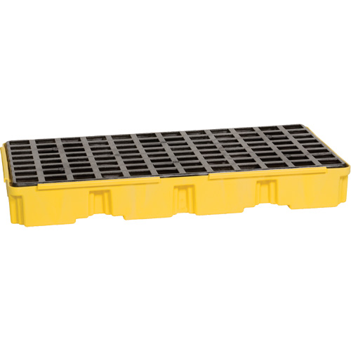 Modular Spill Platform, 30 US gal. Spill Capacity, 51.5" x 26.25" x 6.5" Equipment World
