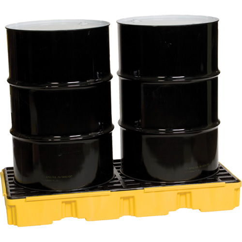 Modular Spill Platform, 30 US gal. Spill Capacity, 51.5" x 26.25" x 6.5" Equipment World