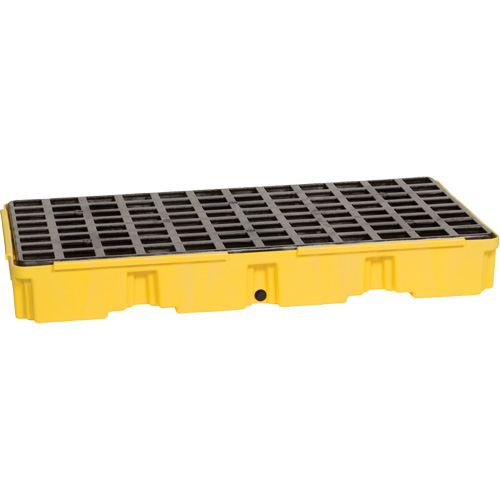 Modular Spill Platform, 30 US gal. Spill Capacity, 51.5" x 26.25" x 6.5" Equipment World