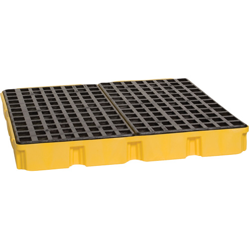 Modular Spill Platform, 60.5 US gal. Spill Capacity, 51.5" x 51.5" x 6.5" Equipment World