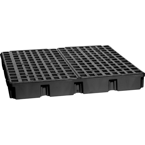 Modular Spill Platform, 60.5 US gal. Spill Capacity, 51.5" x 51.5" x 6.5" Equipment World