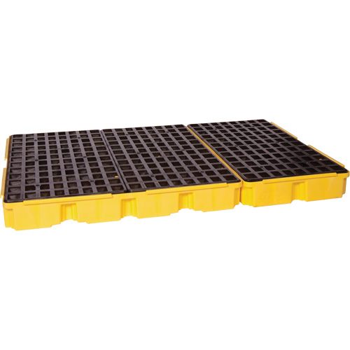 Modular Spill Platform, 88 US gal. Spill Capacity, 51.5" x 78.25" x 6.5" Equipment World