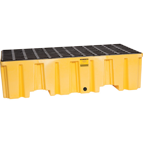Spill Containment Pallet, 66 US gal. Spill Capacity, 26.25" x 51" x 13.75" Equipment World