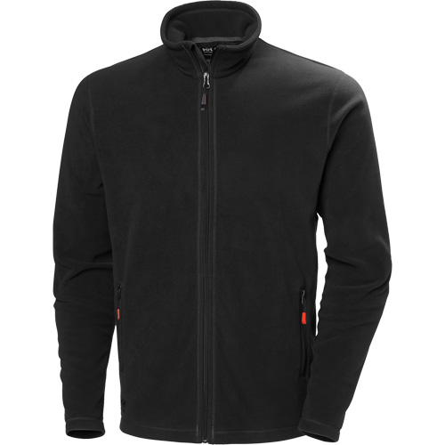 Fleece Jacket, Men's, 2X-Large, Black Equipment World