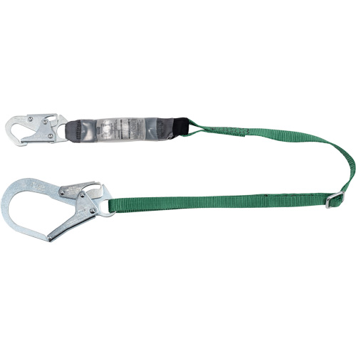 V-Series Lanyard, 6', Rebar Hook Center, Snap Hook Leg Ends, Polyester Equipment World