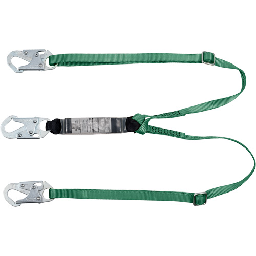 V-Series Lanyard, 6', Snap Hook Center, Snap Hook Leg Ends, Polyester Equipment World
