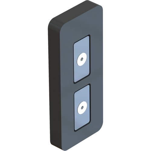 PLUS Head Belt/Ribbon Magnetic End Attachment, Black Equipment World