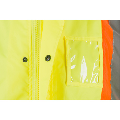 RZ1000 Rain Suit, Polyester, Medium, High Visibility Lime-Yellow Equipment World