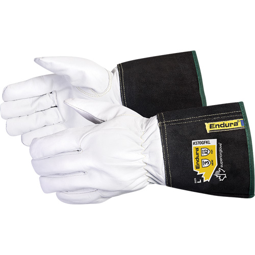 Endura&reg; TIG Welding Gloves, Grain Goatskin, Size Medium Equipment World