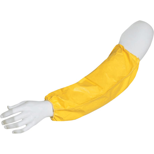 Disposable Sleeves, 18" long, Tychem&reg; 2000, Yellow Equipment World