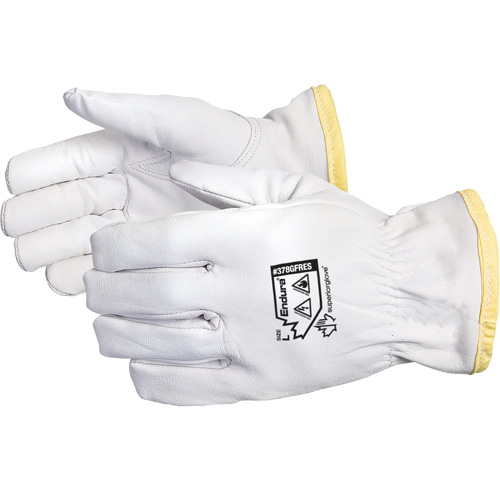 Gants de conducteur antistatiques et ignifuges Endura, Petit, Paume en Cuir fleur de ch&egrave;vre, Rhovyl Equipment World
