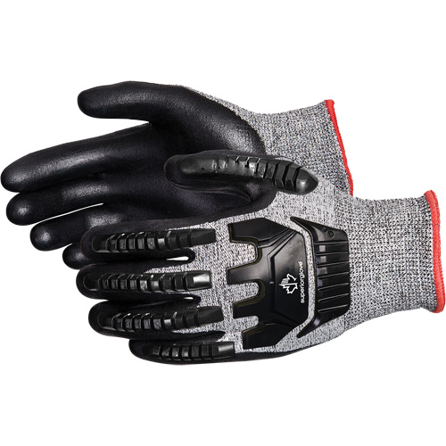 Gants en tricot de composite r&eacute;sistant aux coupures et antichoc TenActiv, 6, Paume en Synth&eacute;tique, Poignet Poignet en tricot Equipment World