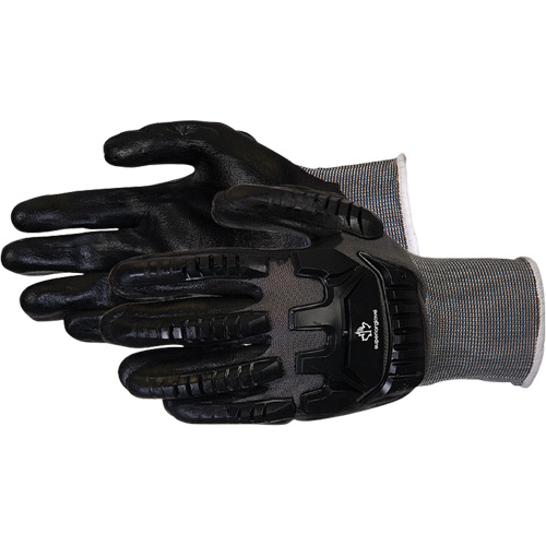 Dexterity&reg; Impact-Resistant Work Gloves, Small, Synthetic Palm, Knit Wrist Cuff Equipment World