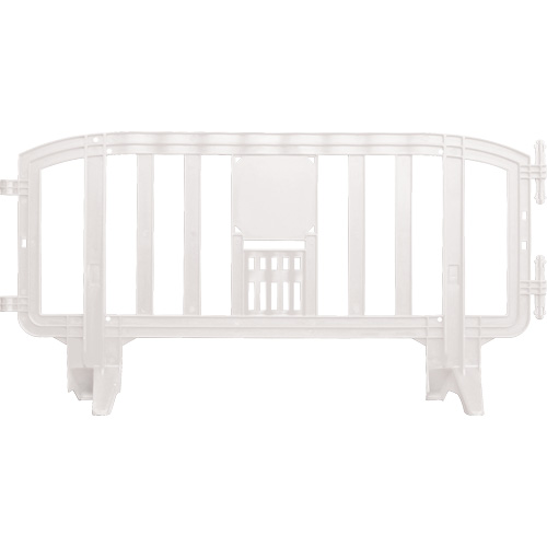 Movit Barricade, Interlocking, 78" L x 39" H, White Equipment World